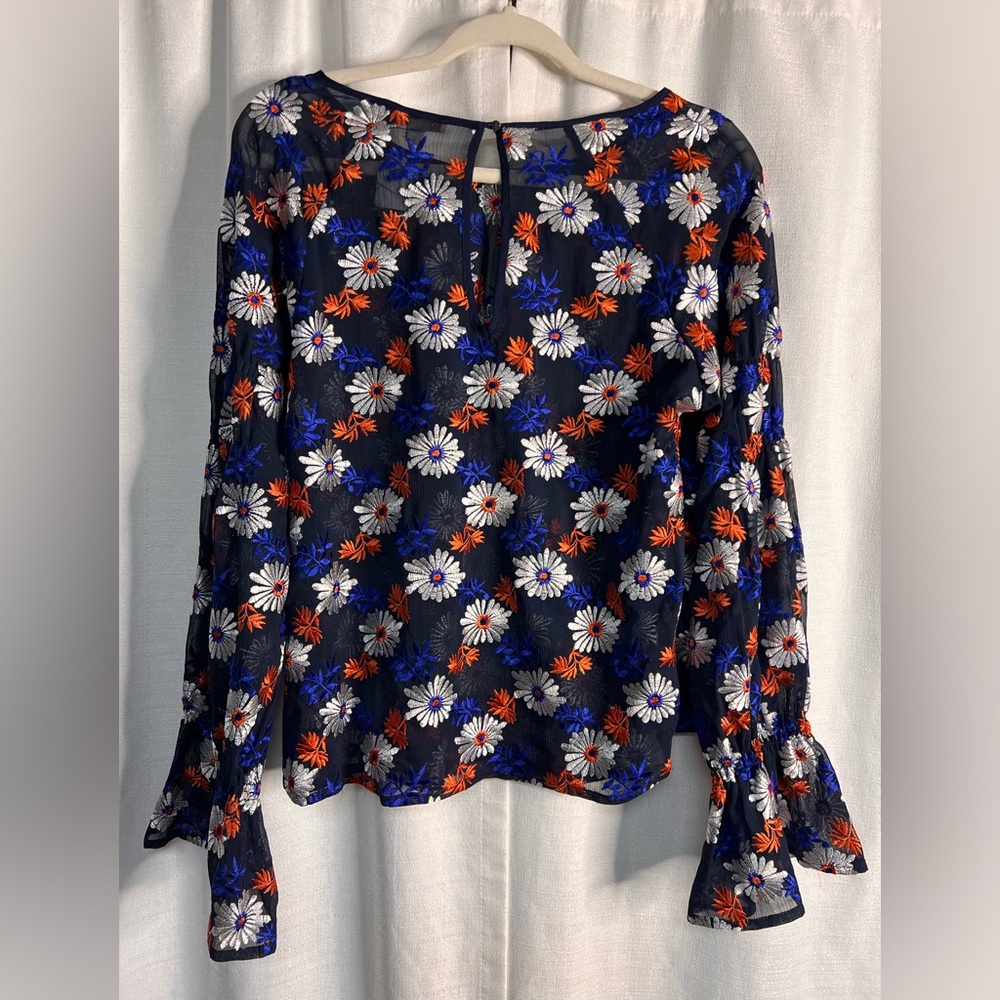 Anthropologie x Ella Moss Daisy Embroidered Top - Picture 4 of 8